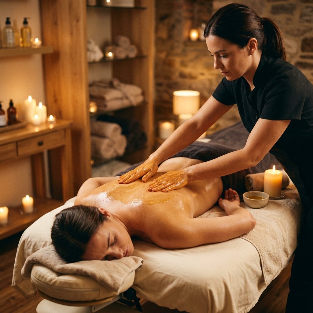 Hot Oil Massage